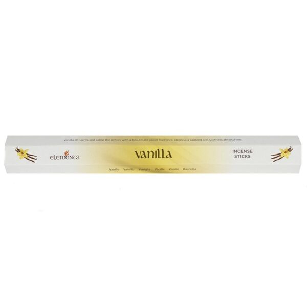 Set of 6 Packets of Elements Vanilla Incense Sticks - Image 2