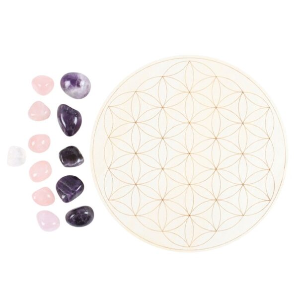 Flower of Life Crystal Grid Set - Image 2