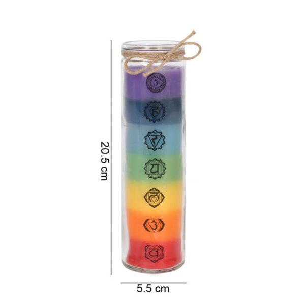 Tall Chakra Candle - Image 2