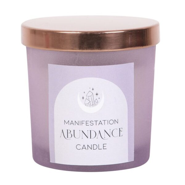 Abundance French Lavender Crystal Chip Candle - Image 3