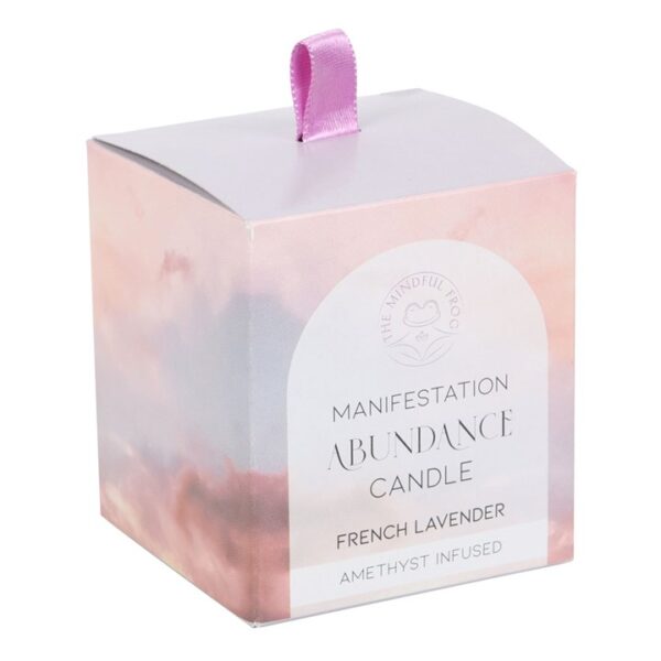 Abundance French Lavender Crystal Chip Candle - Image 5