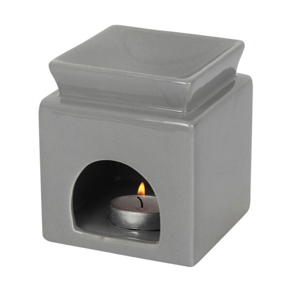 Grey Love Cut Out Oil Burner - Image 2