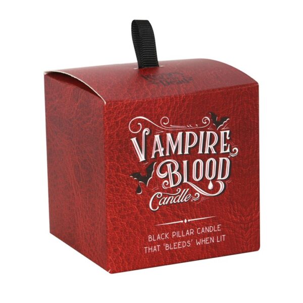 Small Vampire Blood Pillar Candle - Image 4