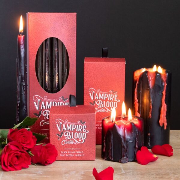 Small Vampire Blood Pillar Candle - Image 6