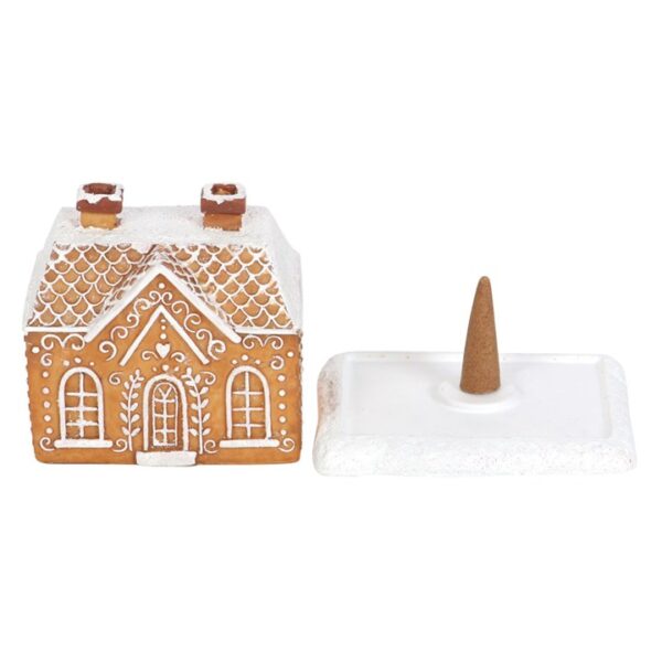 Gingerbread House Incense Cone Burner - Image 2