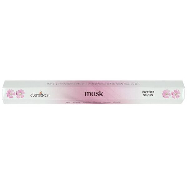 Set of 6 Packets of Elements Musk Incense Sticks - Image 2