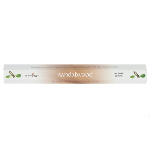 Set of 6 Packets of Elements Sandalwood Incense Sticks - Image 2