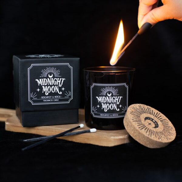 Midnight Moon Bergamot & Neroli Candle - Image 6