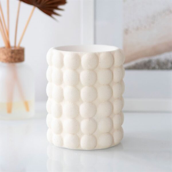 Cream Speckle Bubble Oil Burner - Image 4