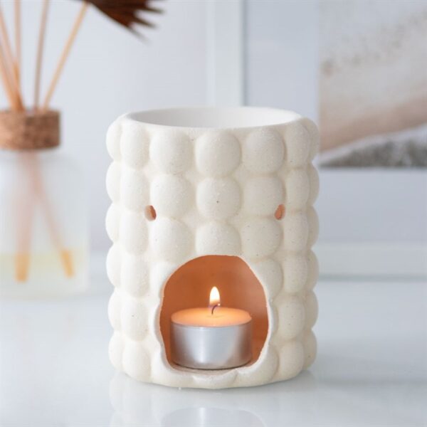 Cream Speckle Bubble Oil Burner - Image 5