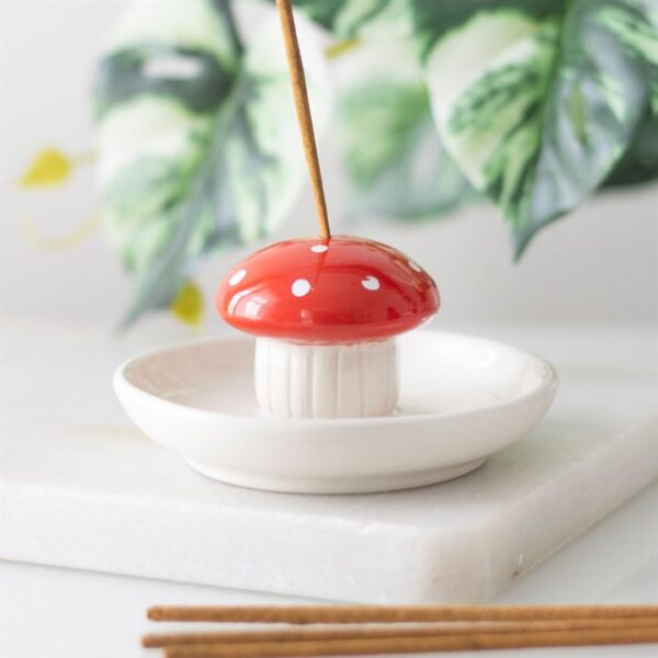 Mushroom Incense Stick Holder - Image 4