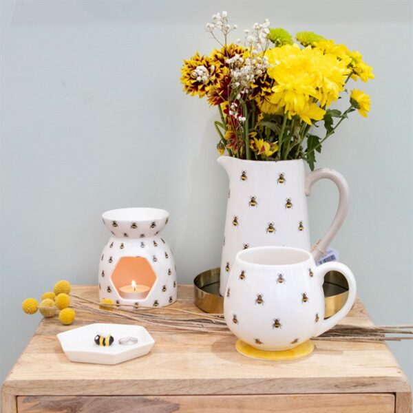 Bee Print Rounded Mug - Image 5