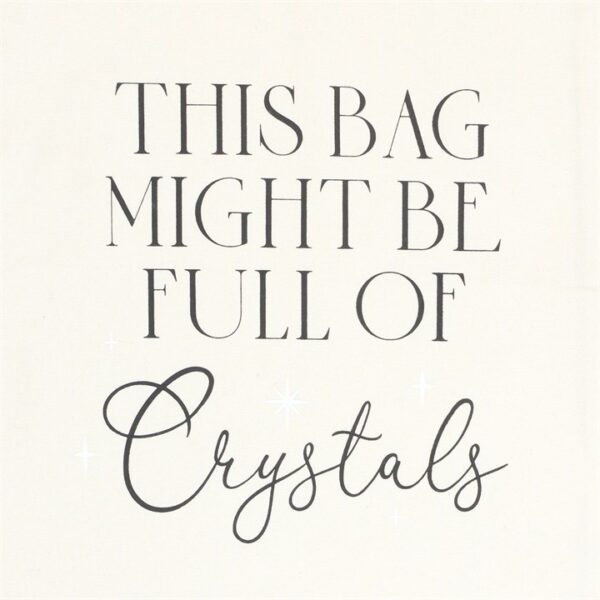 Full of Crystals Polycotton Tote Bag - Image 2