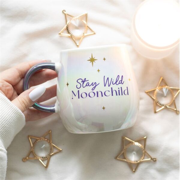 Stay Wild Moon Child Rounded Mug - Image 5